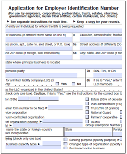 Employer Identification Number (EIN) Order Form | Delaware