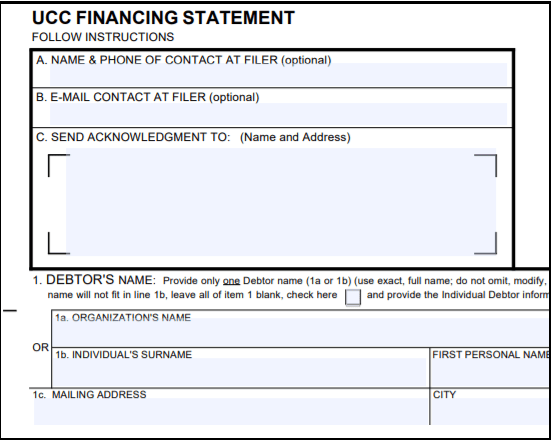 UCC-1 and UCC-3 Filing Order Form | Delaware Business UCC-1 and UCC-3 Filing Order Form | Delaware Business